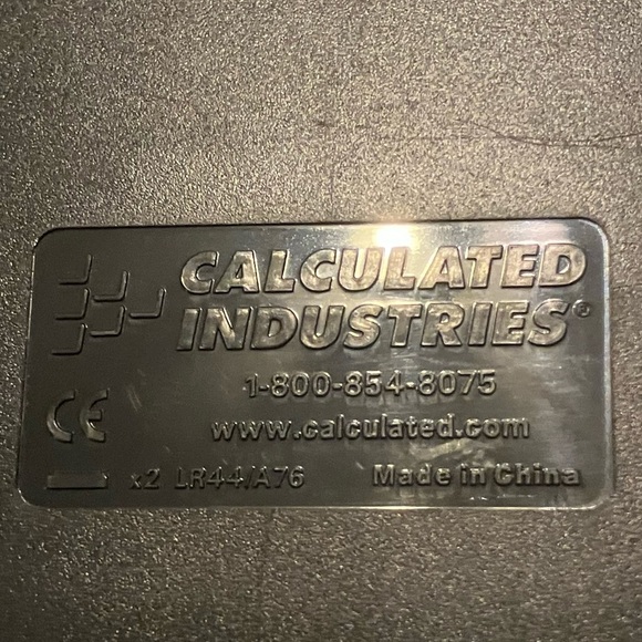 Mortgage Financial Calculator from Calculated Industries Model 3415 - Picture 8 of 10